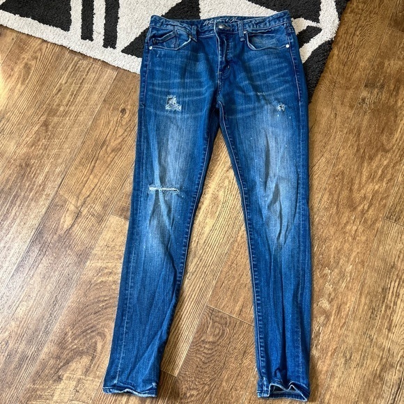 Martin + Osa distressed skinny denim jeans D5-8 - Picture 2 of 13